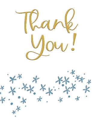 Special Occasions Thank You