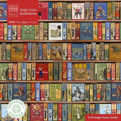 Adult Sustainable Jigsaw Puzzle Bodleian Libraries: High Jinks Bookshelves: 1000-pieces. Ethical, Sustainable, Earth-friendly