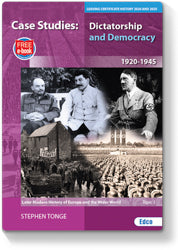Case Studies - Dictatorship and Democracy 1920-1945 (for 2024 and 2025 exams)