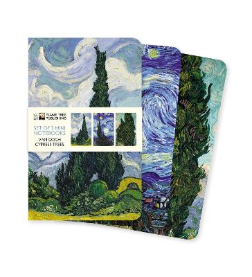 Vincent van Gogh: Cypresses Set of 3 Min
