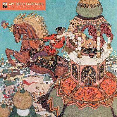 Art Deco Fairytales Wall Calendar 2026 (Art Calendar)