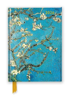 Vincent van Gogh: Almond Blossom 2026 Luxury Diary Planner - Page to View with Notes
