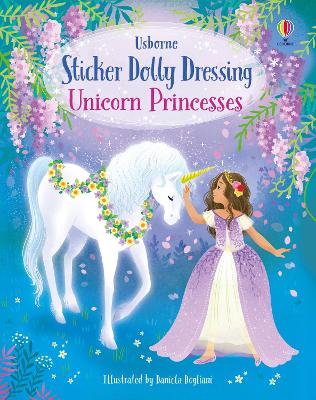 Sticker Dolly Dressing Unicorn Princesse