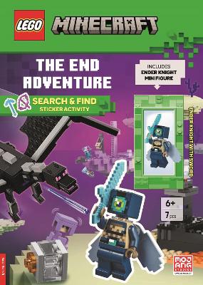 LEGO (R)  Minecraft (TM): The End Adventure Search & Find Sticker Activity Book (with Ender Knight minifigure and sword)
