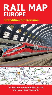 Rail Map Europe: 3rd Edition, 3rd revision with minor amendments
