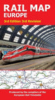 Rail Map Europe: 3rd Edition, 3rd revision with minor amendments