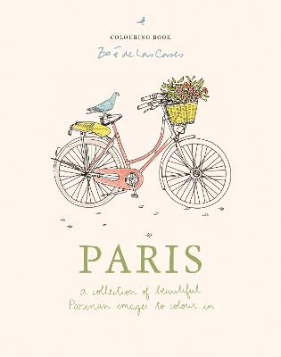 Zoe de Las Cases Paris: A collection of beautiful Parisian images to colour in