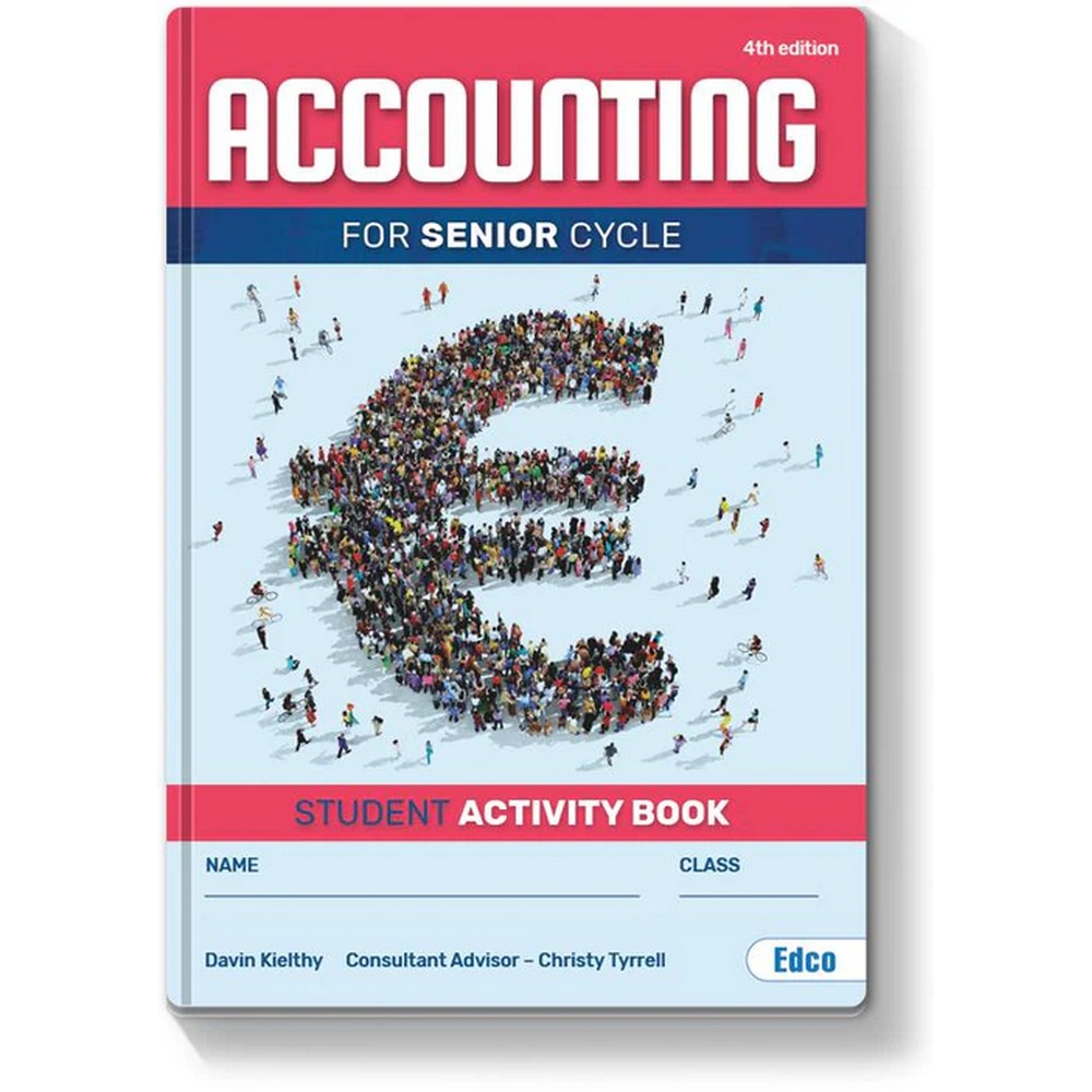 Accounting for Senior Cycle - Activity Book Only - New / Fourth Edition