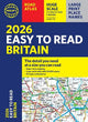 2026 Philip's Easy to Read Road Atlas of Britain: (A4 Paperback)