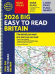 2026 Philip's Big Easy to Read Britain Road Atlas: (A3 Spiral)