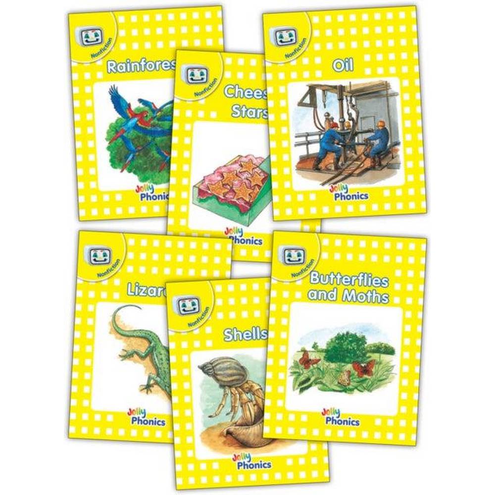 JOLLY PHONICS READERS - LEVEL 2 - NON-FICTION (PACK OF 6 BOOKS)