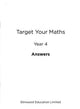 Target Your Maths Year 4 Answer Book