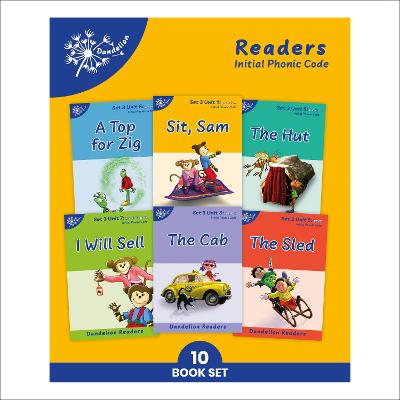 Phonic Books Dandelion Readers Set 3 Units 1-10: Sounds of the alphabet and adjacent consonants