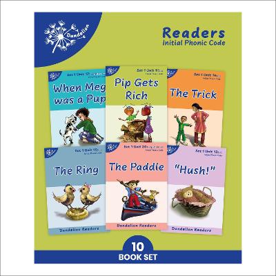 Phonic Books Dandelion Readers Set 1 Units 11-20: Consonant digraphs and simple two-syllable words