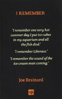 I Remember