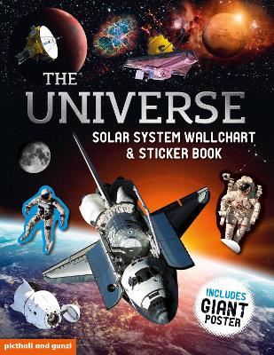 The Universe: Solar System Wallchart Poster and Sticker Book