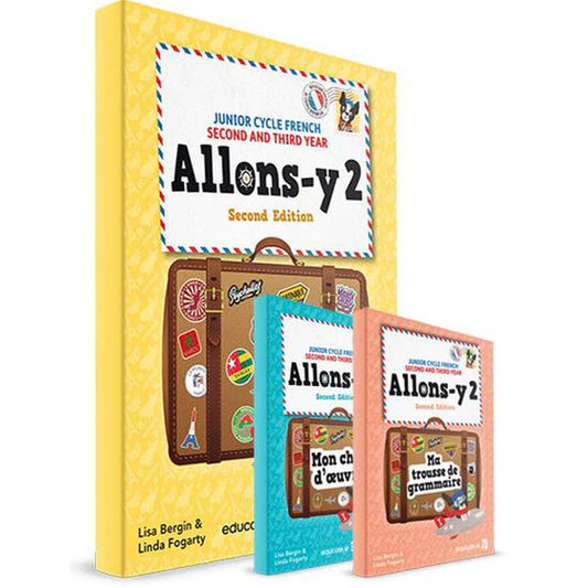 Allons-y 2 - Set - Textbook, Mon chef d'oeuvre Book & Lexique- 2nd / New Edition (2022)