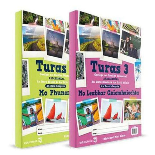 Turas 3 - Junior Cycle Irish - 2nd / New Edition Portfolio and Activity Book - Only