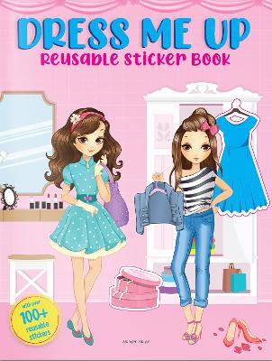 Dress Me Up Reusable Sticker Book for Chindren