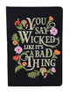 Wicked Embroidered Journal