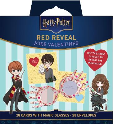Harry Potter: Red Reveal Joke Valentines: School Valentines