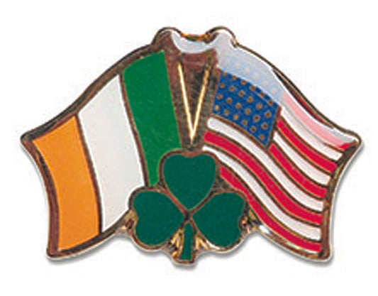 Ireland and USA design pin - Irish pins & badges