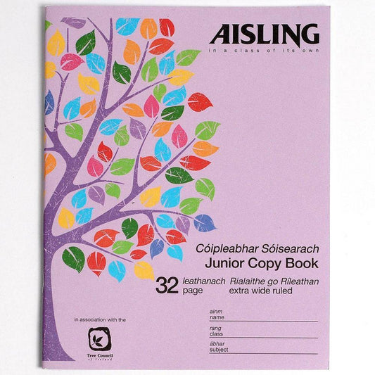 Aisling Junior Copybook 32 Page - ASJ09