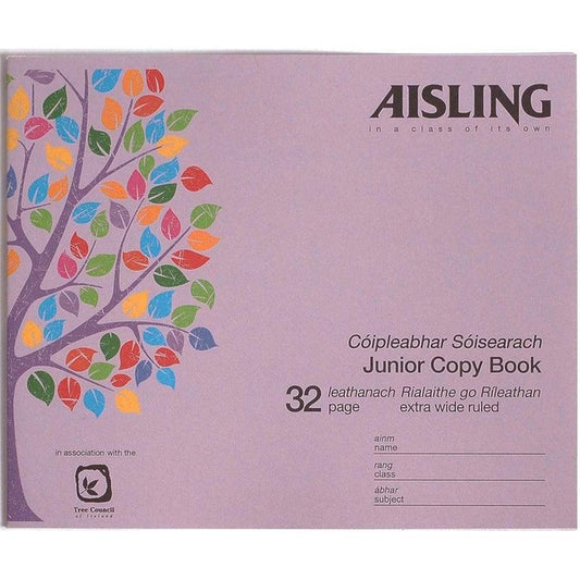 Aisling Junior Copybook 32 Page - ASJ10