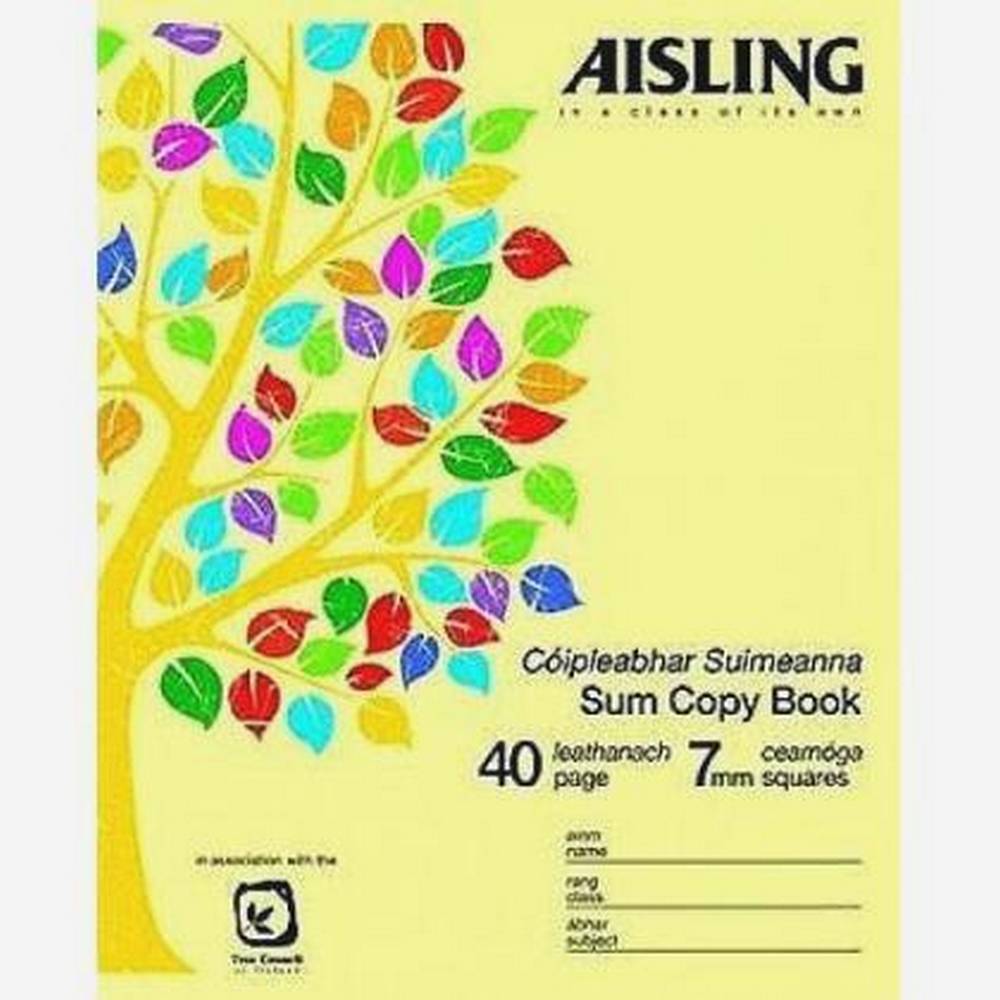Aisling Sum Copybook 40 Page - ASX3/C3