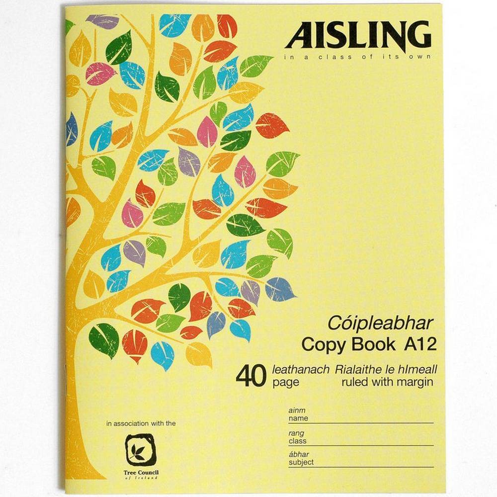 Aisling Writing Copybook 40 Page - ASX2
