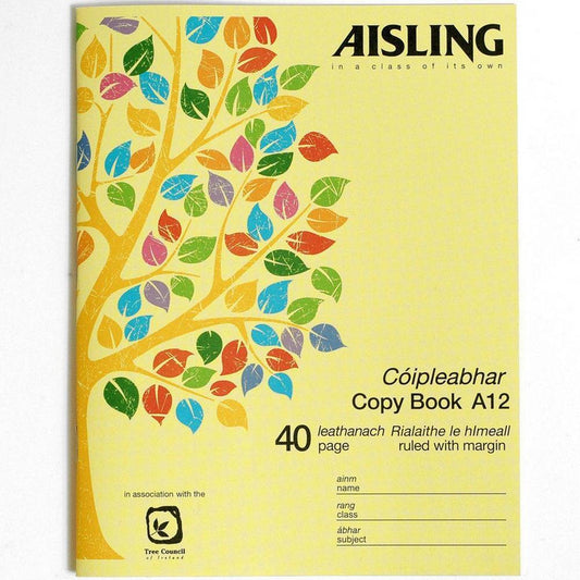 Aisling Writing Copybook 40 Page - ASX2