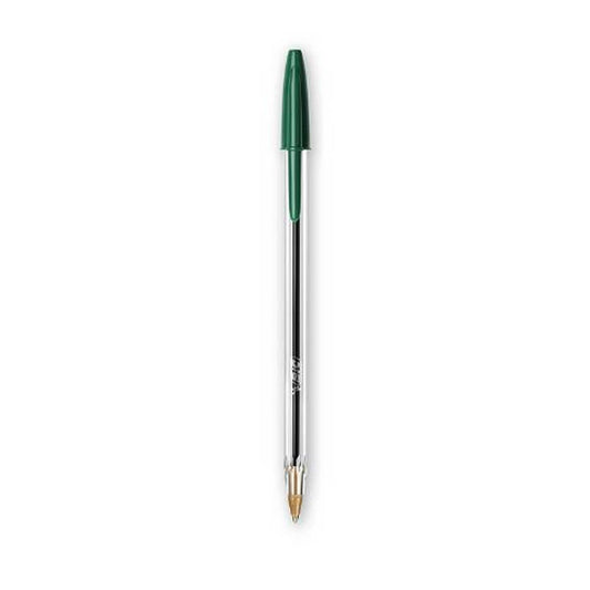 BIC - Cristal Medium Ballpoint Pen - Green