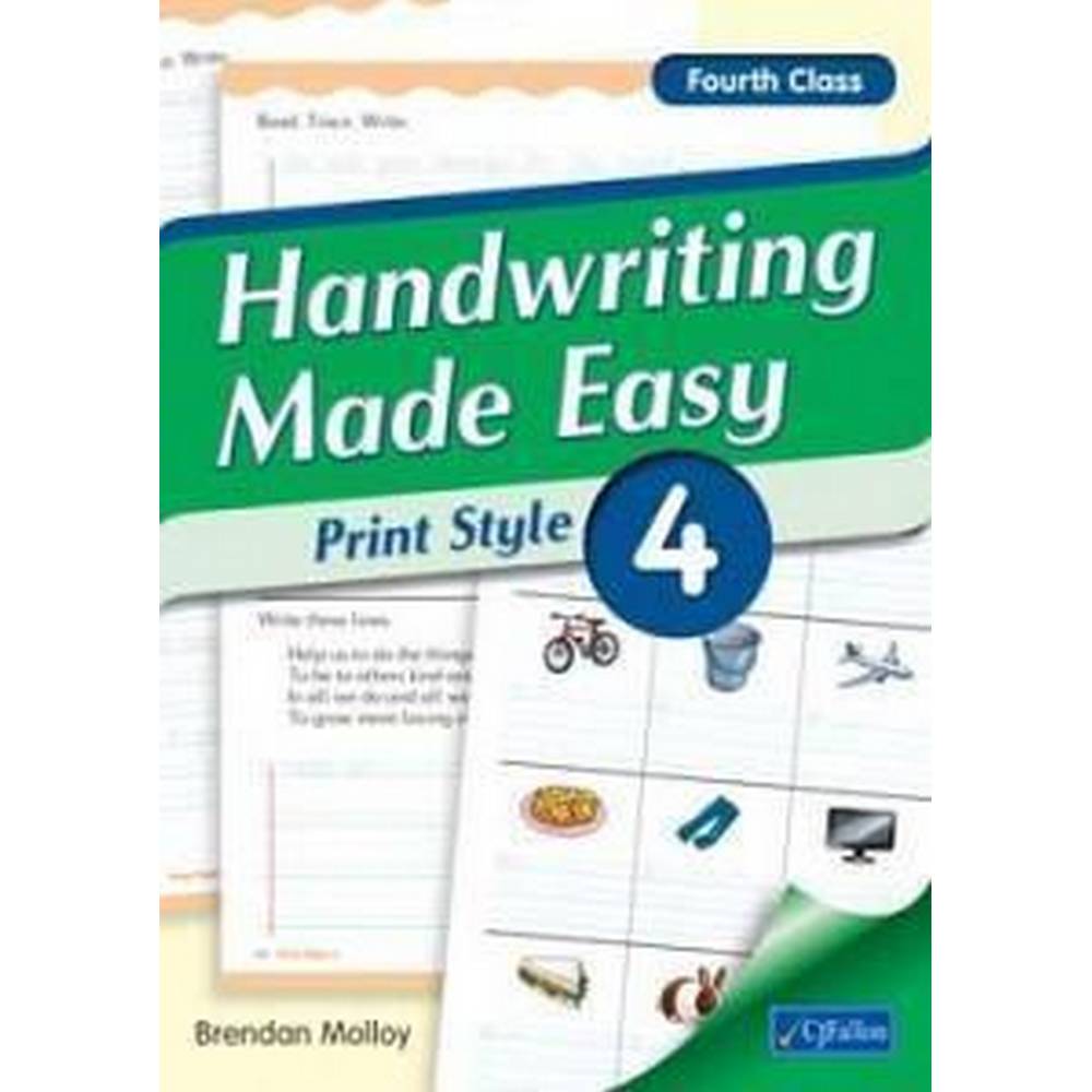 HANDWRITING MADE EASY - PRINT STYLE 4