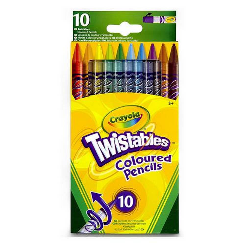 Crayola 10 Twistables Colouring Pencils