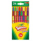 Crayola 24 Pack Fun Effects Mini Twistables Crayons