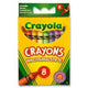 Crayola Crayons 8 Assorted