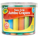 Crayola Easy Grip Jumbo Crayons - Tub of 24
