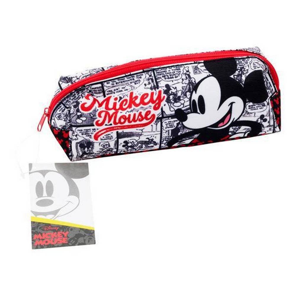 Mickey Mouse - Rectangular Fabric Pencil Case