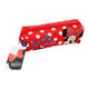 Minnie Mouse - Rectangular Pvc Glitter Pencil Case