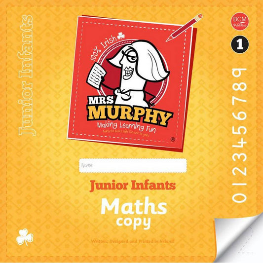 Mrs Murphy's Maths Copies - Pack of 2 - Junior Infants