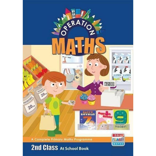 OPERATION MATHS 2 - AT SCHOOL BOOK
