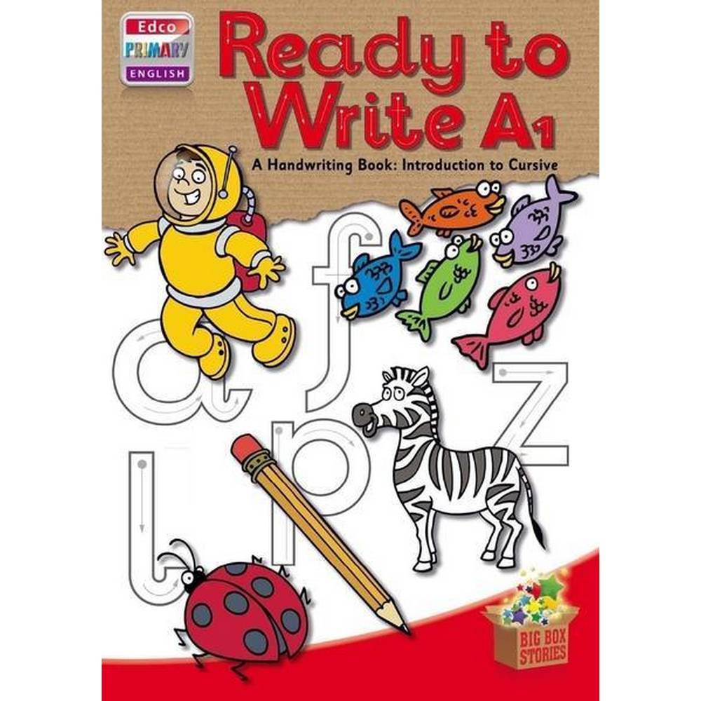 READY TO WRITE A1 - JUNIOR INFANTS - CURSIVE