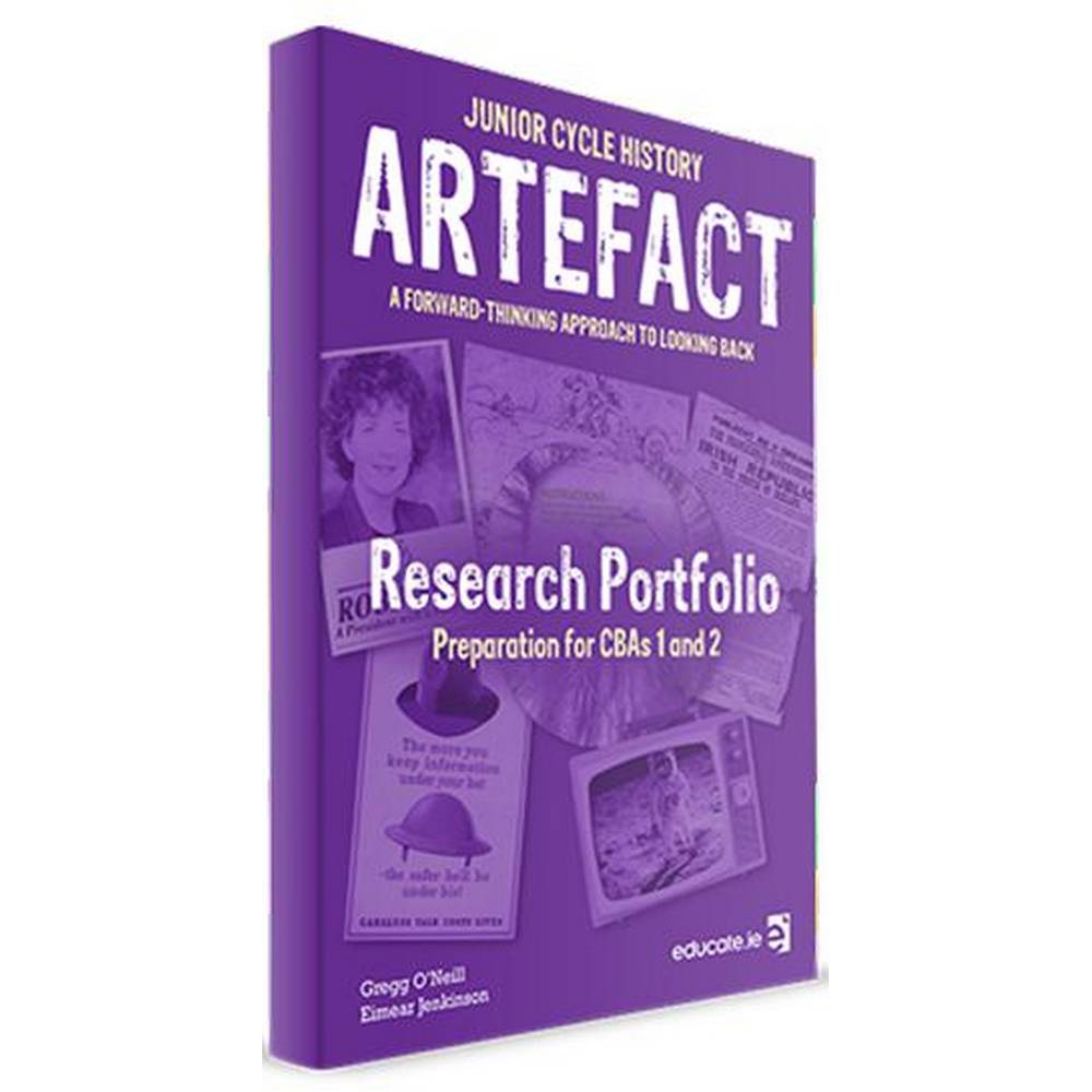 ARTEFACT - JUNIOR CYCLE HISTORY - SOURCES AND SKILLS BOOK/RESEARCH PORTFOLIO - 1ST / OLD EDITION