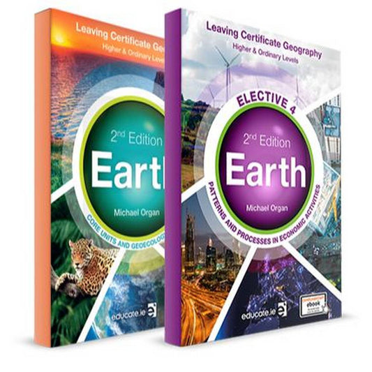 EARTH - HIGHER LEVEL & ORDINARY LEVEL - TEXTBOOK + ELECTIVE 4 - PATTERNS AND PROCESSES IN ECONOMIC ACTIVITIES - NEW / SECOND EDITION (2021)