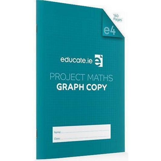 Project Maths Graph Copy A4 - 160 Page