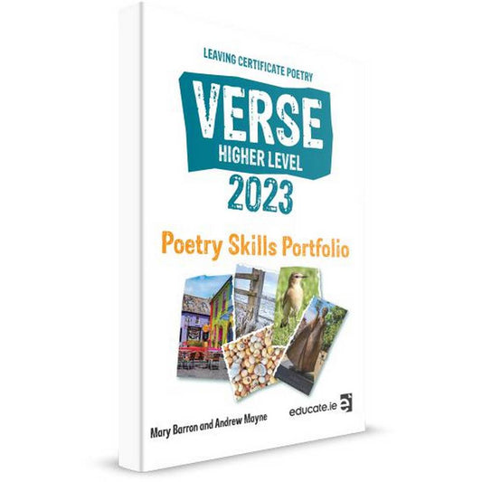 VERSE 2023 - LEAVING CERT POETRY - HIGHER LEVEL - SKILLS PORTFOLIO BOOK