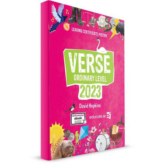 VERSE 2023 - LEAVING CERT POETRY - ORDINARY LEVEL - TEXTBOOK