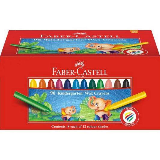 Chublet Crayons Box Of 96 (12 Assorted Colours)