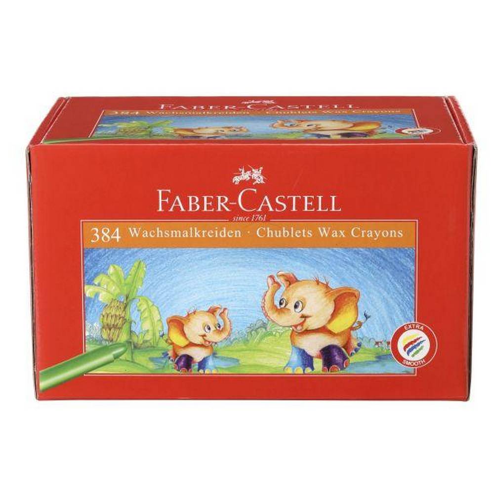 Chublets Crayons Class Pack Of 384 (12 Assorted Colours)
