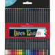 Faber-Castell - 24 Colouring Pencils - Black Edition